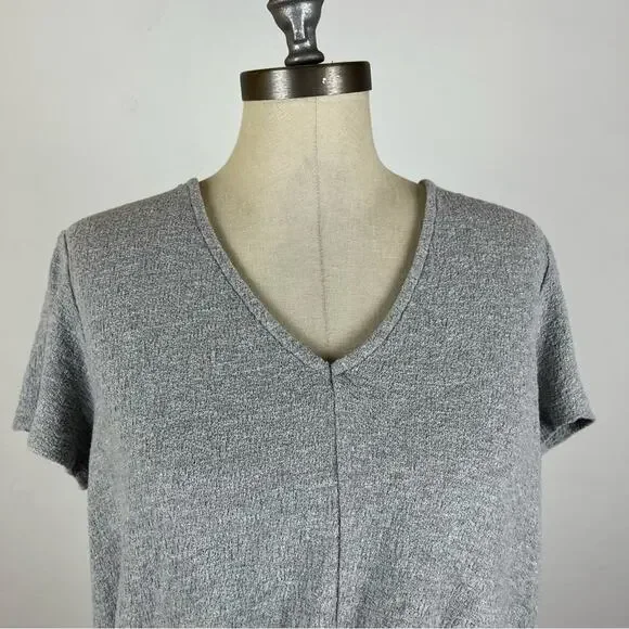 Madewell Texture & Thread Modern Tie Front Top - Picture 4 of 9